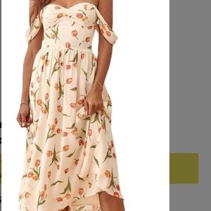 Reformation Violet Dress in Bianca